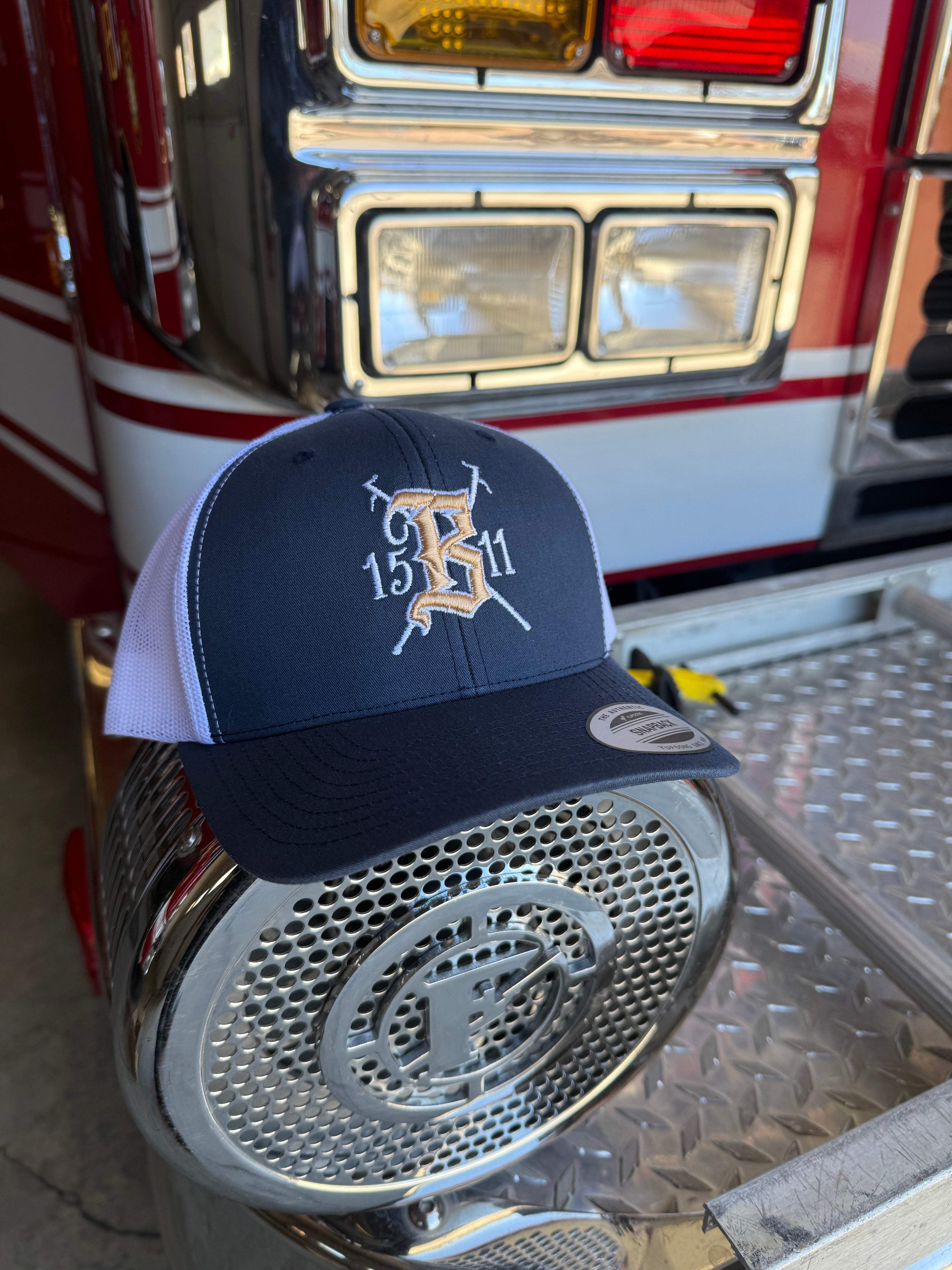 Yupoong 6606-Retro Battalion 1511 3D logo